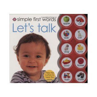 Smart Baby Let's Talk Roger Priddy 9781843325185 Books