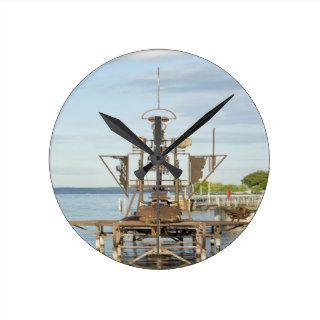 boat of sound  Helmut Lutz  Friedrichshafen Clock