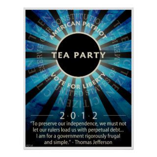 Tea Party Movement Posters