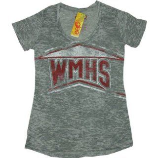 WMHS Cheerleading   Glee Sheer Women's T shirt Clothing