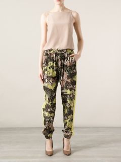 Msgm Python Print Trouser   Cumini