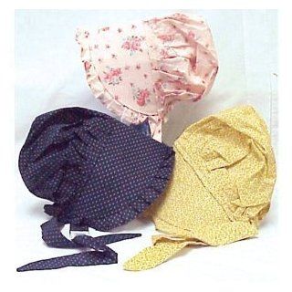 Baby Bonnet Assorted Colors 100% Cotton Includes One Individual Bonnet   Colors May Vary Toys & Games