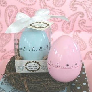'time for baby' baby shower favour by hope and willow