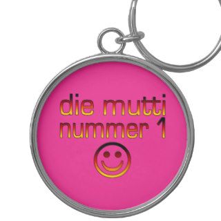 Die Mutti Nummer 1 ( Number 1 Mom in German ) Key Chain