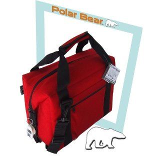 Polar Bear Coolers 12 Pack Soft Cooler, Red  Sports & Outdoors