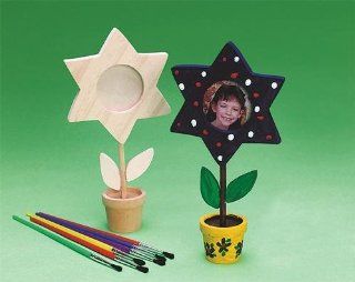 Wooden Star Frames Craft Kit (Makes 12) Toys & Games