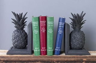 pineapple bookends half price by impulse purchase