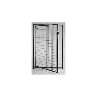 Lucky Dog Powder Coated Pet Gate with Panel
