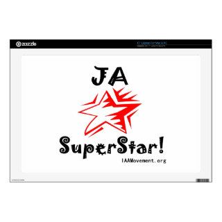 JA Superstar 17" Laptop Decal