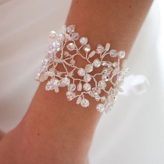 florence bridal cuff by ps with love