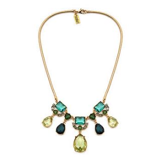 green jade statement necklace by anna lou of london