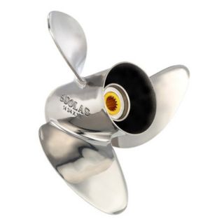 Solas 3 Blade Propeller Pressed Rubber Hub / Stainless Steel 11.625 dia x 11 pitch Right Hand 75520