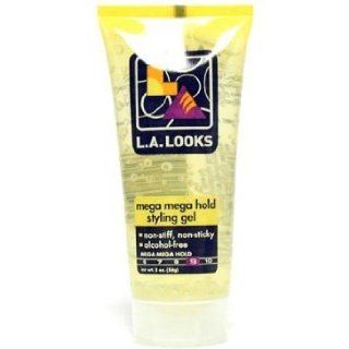 La Looks Gel Mega Hold 2 Oz (Pack of 4)  Other Products  