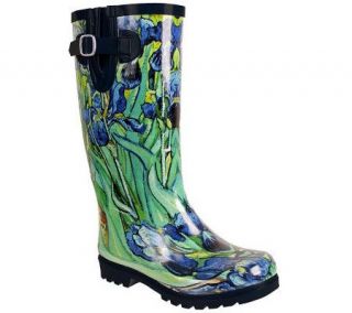 Nomad Puddles Irises Rain Boots —