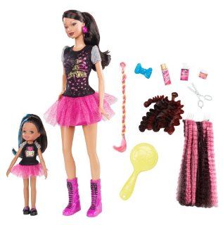 Barbie So In Style Locks Of Looks Trichelle And Janessa Dolls Toys & Games