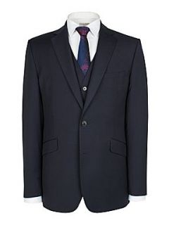 Alexandre Savile Row Blue Plain Weave Jacket Blue