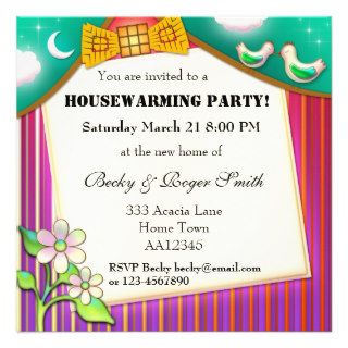 Welcome Home Housewarming Party Invitation