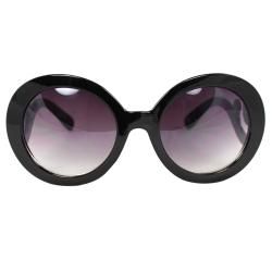 Womens' Black Oval Fashion Sunglasses Fashion Sunglasses