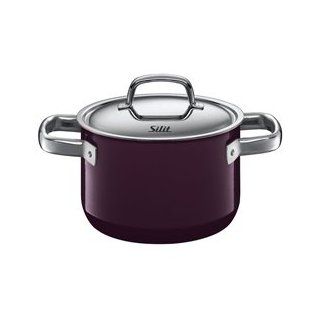 Silit Fleisch Topf mit Deckel  24cm Dark Purple Küche & Haushalt