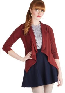 Marketing Maven Blazer in Burgundy  Mod Retro Vintage Jackets