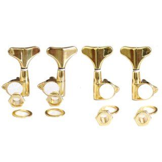 Surfing Gold 2 left 2 right handed Bass guitar tuners machine heads Musical Instruments