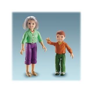 Fisher Price Loving Family Grandma and Brother Dolls Toys & Games