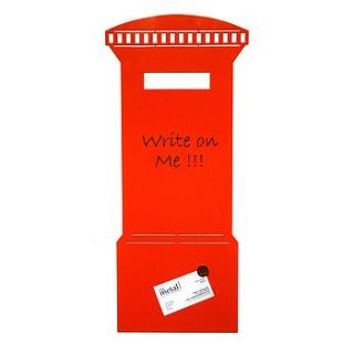 magnetic post box memo board by the metal house