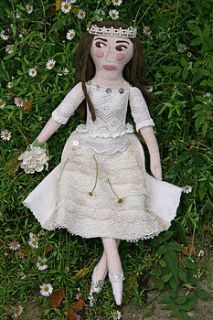 handmade cashmere doll by cocoonu