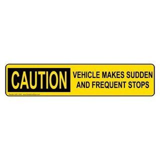 Vehicle Makes Sudden And Frequent Stops Label NHE 14940 Transportation  Message Boards 