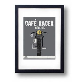 cafe racer graphic print by block culture