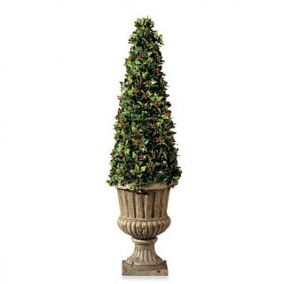 Improvements 38" Holly Cone Artificial Topiary