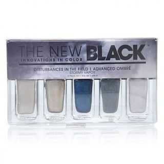 The New Black Advanced Ombre 5 piece Nail Lacquer   Stormy Vapor