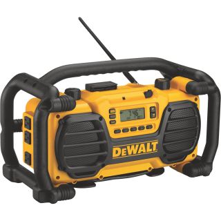 DEWALT Heavy-Duty Worksite Charger/Radio, Model# DC012-CL  Jobsite Radios