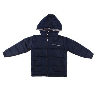 Calvin Klein Boy's Navy Puffer Jacket Calvin Klein Boys' Outerwear