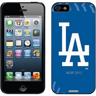 L.A. Dodgers stitch design on iPhone 5 Thinshield Snap On Case by Coveroo