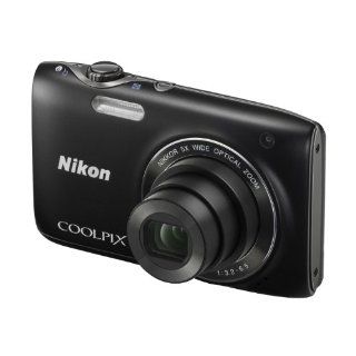 Nikon Coolpix S3100 Digitalkamera 2,7 Zoll schwarz Kamera & Foto