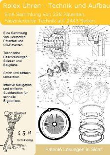 Rolex Uhr 228 Patente zeigen die geniale Technik und den Aufbau der Uhren Software
