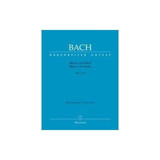 Messe in h Moll BWV 232 Klavierauszug nach dem Urtext der Neuen Bach Ausgabe   Revidierte Edition Andreas Khs, Uwe Wolf, Johann Sebastian Bach Bücher