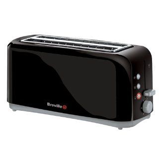 BREVILLE VTT233   4 Scheiben Toaster in Schwarz Küche & Haushalt