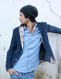 blue garden men's blazer by verry kerry