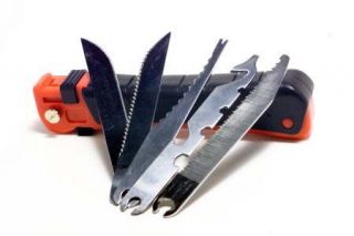 What A Saw Multi Function Mini Tool w/ 5 Folding Blades —