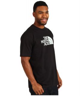 The North Face S S Half Dome Tee Tnf White Nautical Blue