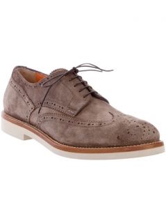 Santoni Suede Brogues