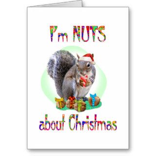 Christmas Squirrel Cards