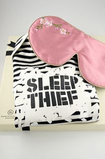 baby and parent 'sleep thief' romper gift set by babes with babies