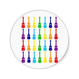 Rainbow Ukes Sticker