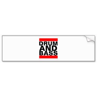 Drum and Bass Bumper Stickers