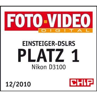 Nikon D3100 SLR Digitalkamera Kit inkl. AF S DX 18 55 Kamera & Foto