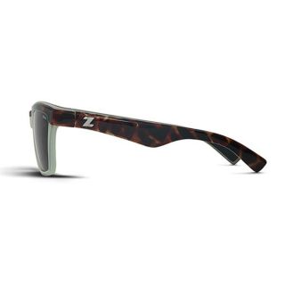 Zeal Kennedy Sunglasses Seafoam Tortoise/Dark Grey Polarized Lens