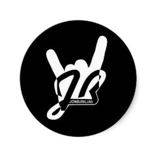 Jon Burklund JB logo Sticker